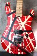 画像1: EVH Striped Series 5150 Red, / Black /  White Stripes (1)