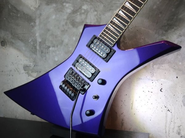 画像11: Jackson USA Custom Shop Kelly KE2 Pavo Purple (11)