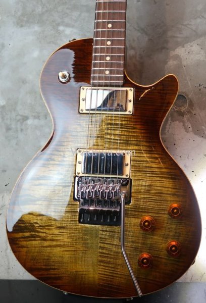 画像1: Tom Anderson Bulldog Locker Light Tiger Eye Burst with Binding   (1)