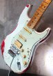 画像5:  Fender Custom Shop '60 Stratocaster S-S-H Heavy Relic FRT / Ltd White Lightning (5)
