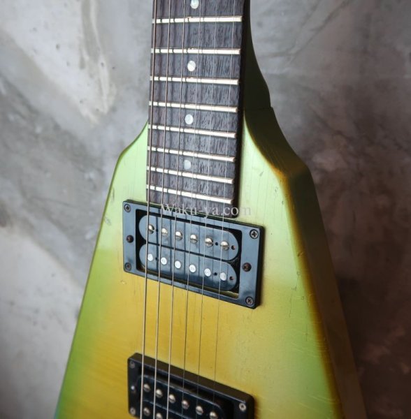 画像11: Gibson USA Flying V '84 Green Burst   (11)