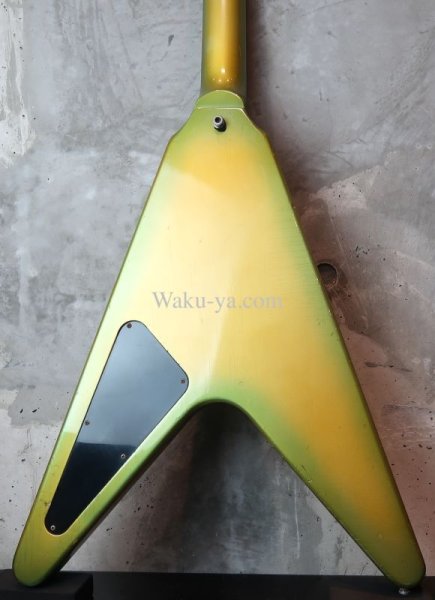 画像2: Gibson USA Flying V '84 Green Burst   (2)