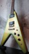 画像11: 　Gibson USA Flying V 1984 Green Burst   (11)