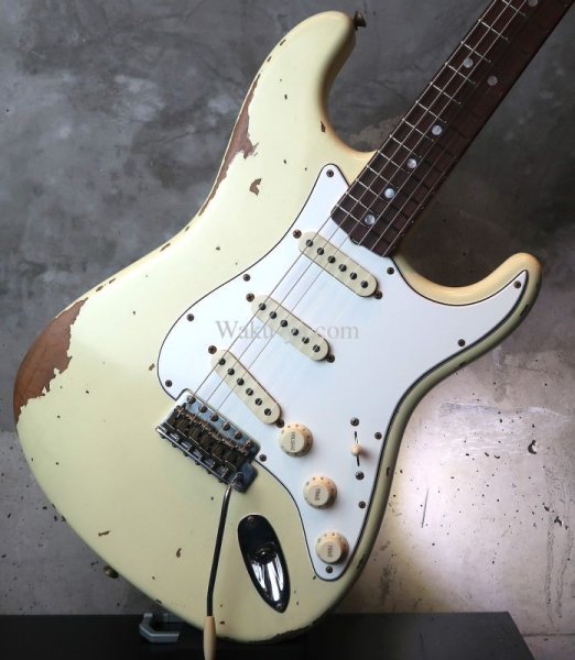 画像13: Fender Custom Shop '69 Stratocaster Heavy  Relic / Vintage White (13)