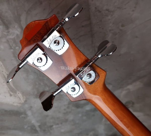 画像7:  B.C. Rich Mockingbird Bass Koa ’77 / Red Pin  (7)