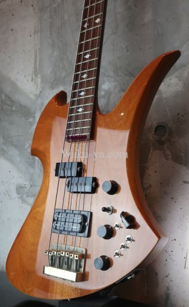 画像5: B.C. Rich USA 1984 Mockingbird Bass / All Mahogany  (5)