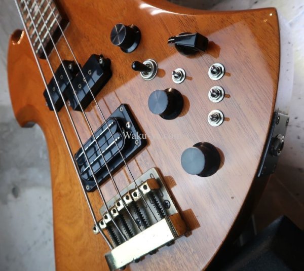 画像10: B.C. Rich USA 1984 Mockingbird Bass / All Mahogany  (10)