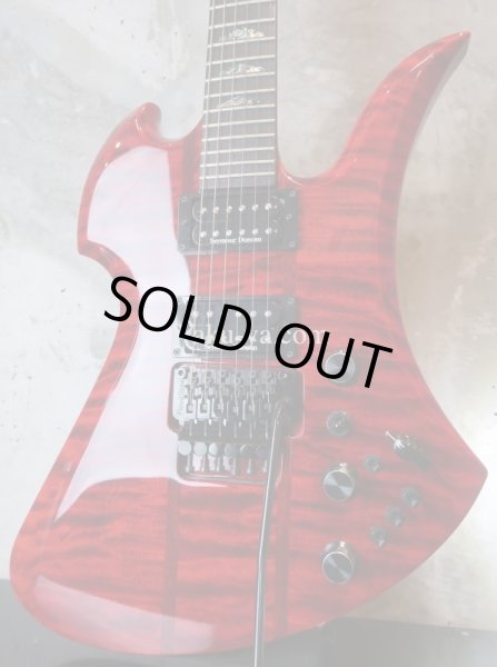 画像1: B.C.Rich Mockingbird SL / Quilted Maple / Trans Red (1)