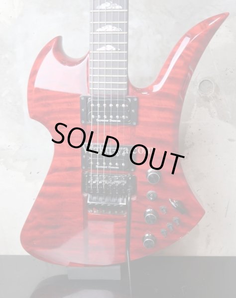 画像10: B.C.Rich Mockingbird SL / Quilted Maple / Trans Red (10)