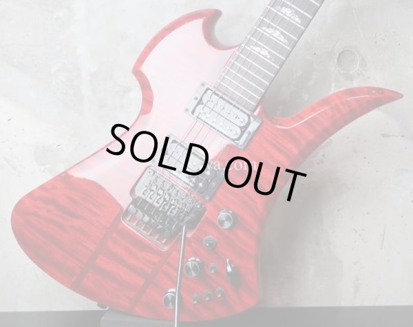 画像9: B.C.Rich Mockingbird SL / Quilted Maple / Trans Red (9)
