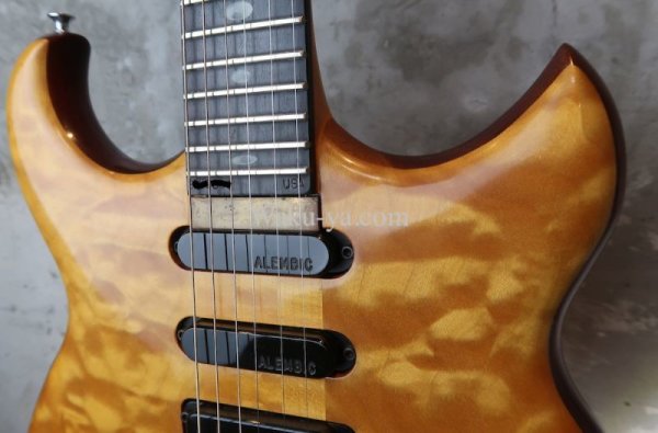 画像12: ALEMBIC Electrum S-S-H / Exotic Maple Quilt Top (12)