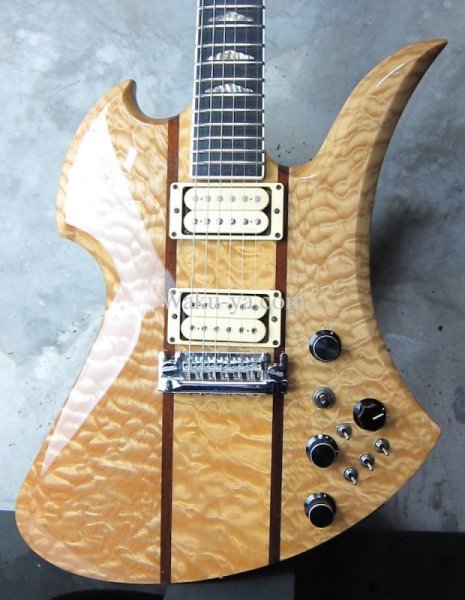 画像8: B.C. Rich Mockingbird Supreme Natural Quilt Maple  (8)