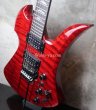 画像3: B.C.Rich Mockingbird SL / Quilted Maple / Trans Red (3)
