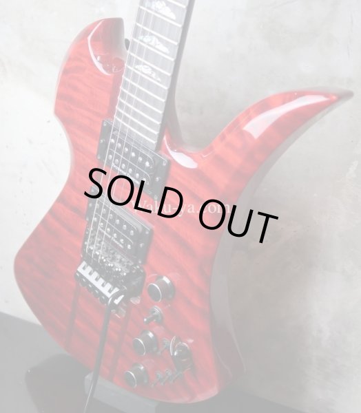 画像3: B.C.Rich Mockingbird SL / Quilted Maple / Trans Red (3)