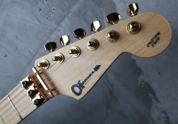 画像2: Charvel Custom Shop San Dimas FRT 1H Pink White Blue Pearl (2)