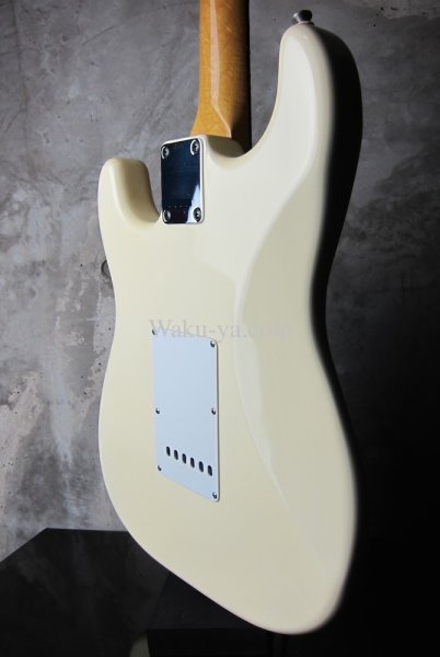 画像7: Davis Custom Guitars Stratocaster Ritchie Blackmore / Olympic White  (7)