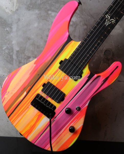 画像9: Suhr Modern Custom Satin Off Neon Drip / Ltd Edition  / Macing Head  (9)