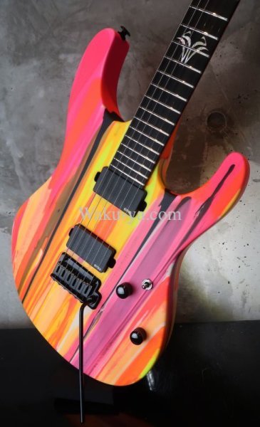 画像5: Suhr Modern Custom Satin Off Neon Drip / Ltd Edition  / Macing Head  (5)