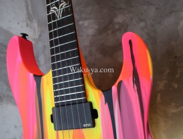 画像8: Suhr Modern Custom Satin Off Neon Drip / Ltd Edition  / Macing Head  (8)