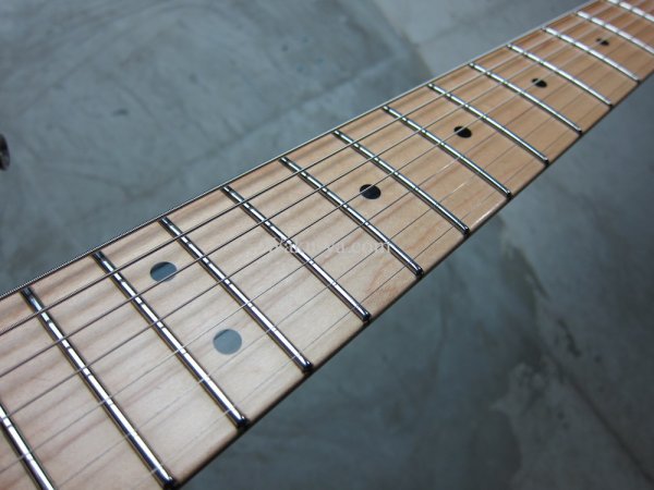 画像3: Tom Anderson Drop Top Seven String Jack's Blue Burst w/ Binding (3)