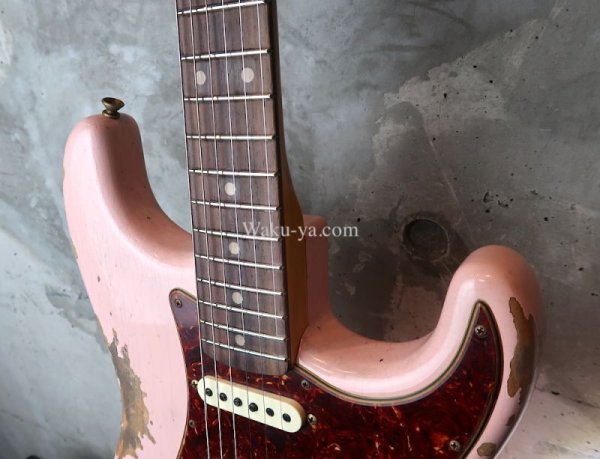 画像10: Fender Custom Shop 1962 Stratocaster  Relic Shell Pink (10)