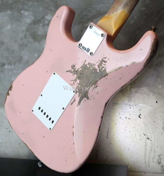 画像12: Fender Custom Shop 1962 Stratocaster  Relic Shell Pink (12)