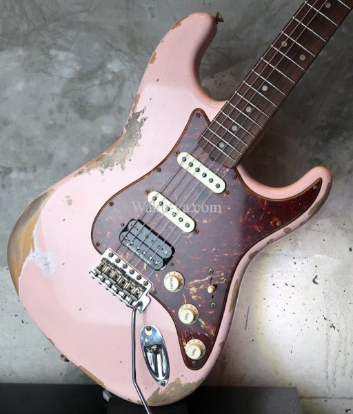 画像13: Fender Custom Shop 1962 Stratocaster  Relic Shell Pink (13)