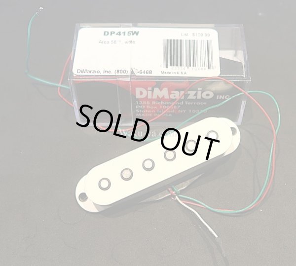 画像1: DiMarzio DP415W  Area58 / White (1)