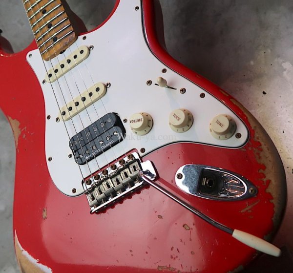 画像11: Fender Custom Shop '69 Stratocaster Heavy Relic SSH / Fiesta Red (11)
