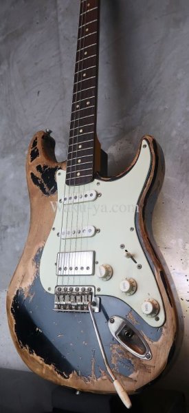 画像6: LsL Instruments Super Custom Saticoy Classic S Style SSH / Age & Rub Through / Aging Black  (6)