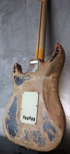 画像7: LsL Instruments Super Custom Saticoy Classic S Style SSH / Age & Rub Through / Aging Black  (7)