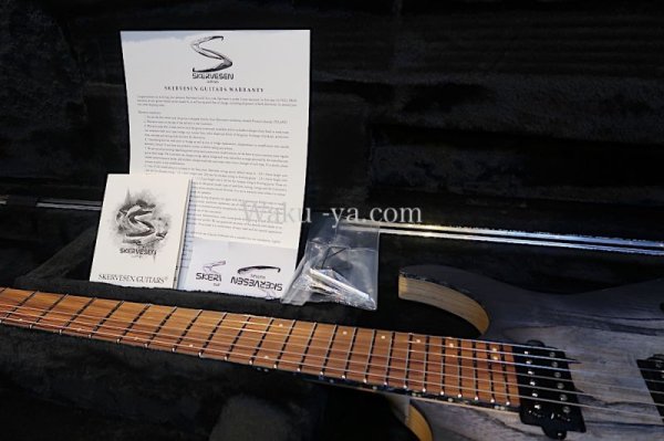 画像15: Skervesen Velociraptor 6-Strings / Trans Black Top (15)