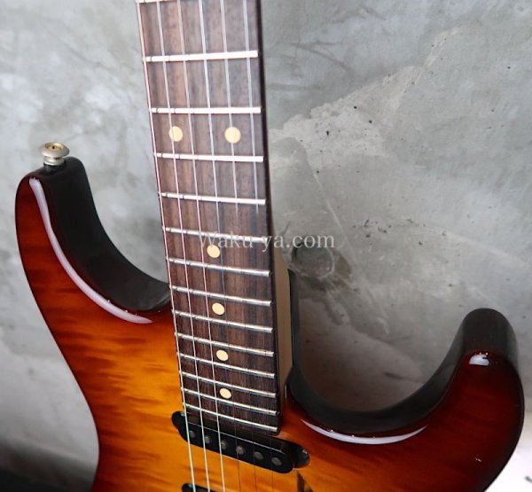 画像10: Suhr Reb Beach signature / Honey Burst / Trans bm back (10)