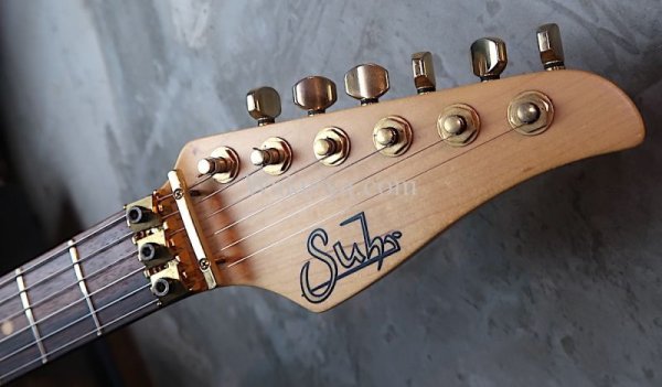 画像3: Suhr Reb Beach signature / Honey Burst / Trans bm back (3)
