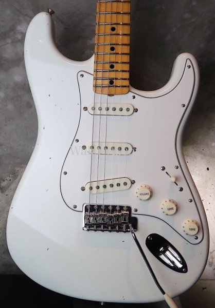 画像1:  Fender Custom Shop Jimi Hendrix Voodoo Child / Journeyman  Relic / Olympic White (1)