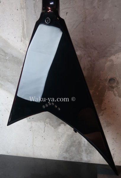 画像2:  Jackson USA  RR-1T /  Through back Tail / Ebony Board - Gloss Black (2)