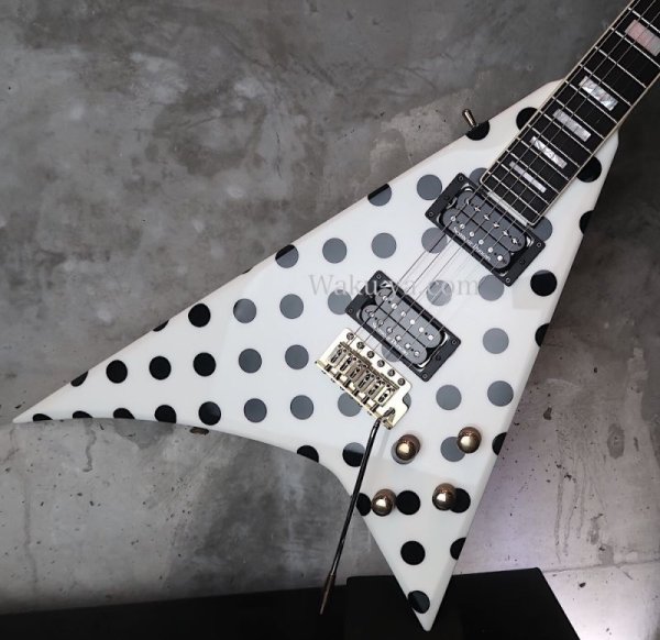画像12: Jackson USA Custom Shop RR1.5 Exclusive /  Polka Dot V  (12)