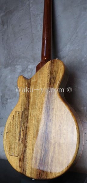 画像6: David Thomas McNaught Vintage Single Cut 5A Quilt Top / Rosewood Neck  (6)