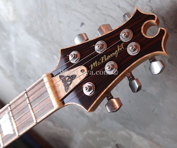 画像3: David Thomas McNaught Vintage Single Cut Light Tigers Eye Burst (Premium Diamond Flame)  (3)