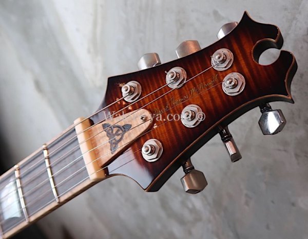 画像3: David Thomas McNaught Vintage Single Cut /  Diamond Flame Antique Burst   (3)