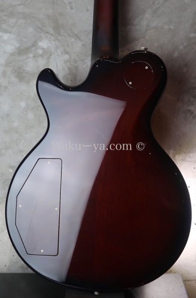 画像2: David Thomas McNaught Vintage Single Cut /  Diamond Flame Antique Burst   (2)