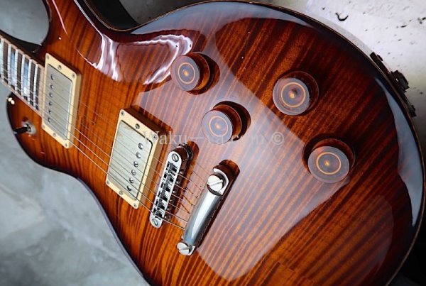 画像11: David Thomas McNaught Vintage Single Cut /  Diamond Flame Antique Burst   (11)