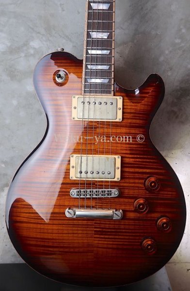 画像1: David Thomas McNaught Vintage Single Cut /  Diamond Flame Antique Burst   (1)