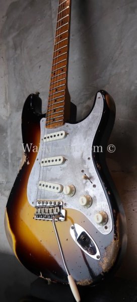 画像5: Fender Custom Shop LTD ''El Diablo'' Stratocaster / Heavy Relic / Sunburst (5)