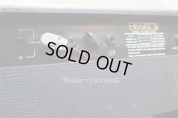 画像10: HIWATT LEAD 50R / Tube Combo Amp 80's - UK / Footswitch (10)