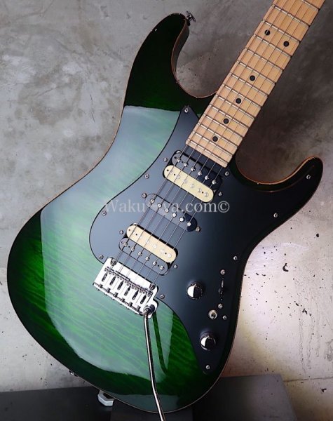 画像13: Suhr Standard Zebra PU / Matching HEAD / Lime Green Burst   (13)