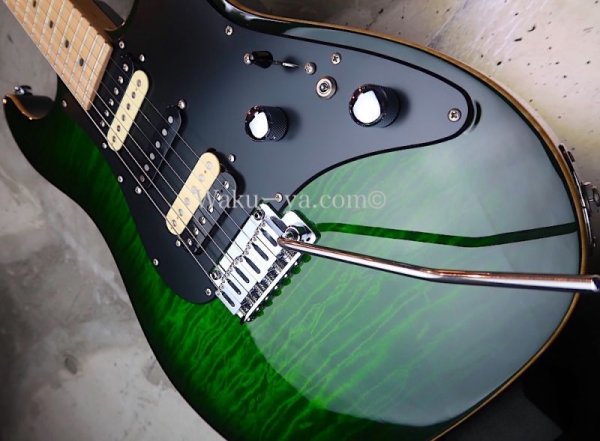 画像11: Suhr Standard Zebra PU / Matching HEAD / Lime Green Burst   (11)