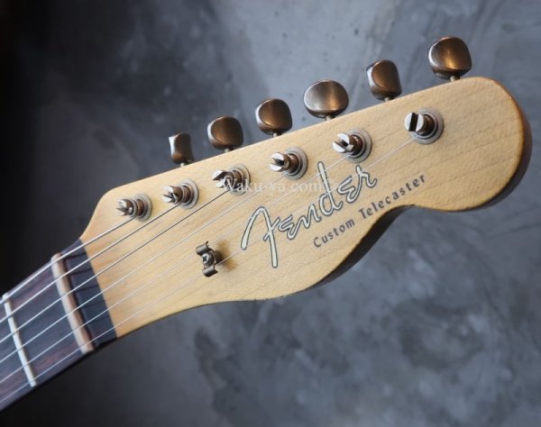 画像3:  Fender Custom Shop '60  Telecaster Custom - Handwound Pick-Ups /  Fiesta Red Over 3-Tone Sunburst / Heavy Relic (3)