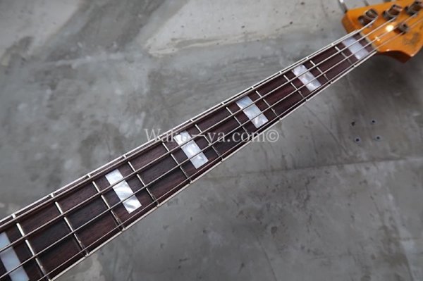 画像5: Fender Custom Shop Limited Edition Custom Jazz Bass Heavy Relic / Aged Black (5)