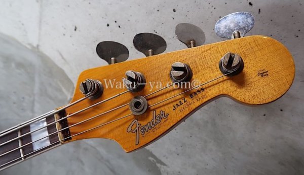 画像4: Fender Custom Shop Limited Edition Custom Jazz Bass Heavy Relic / Aged Black (4)